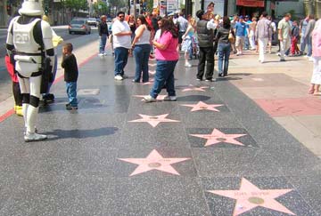 guía turismo Hollywood, walk of fame